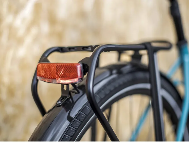 Trek Verve+ 3 Lowstep 400Wh Electric Hybrid Bike in Blue-2